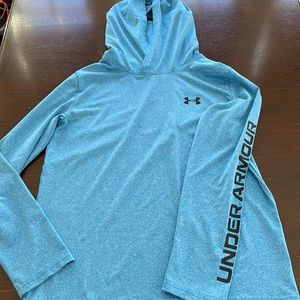 NWOT Under Armour hooded athletic sweatshirt